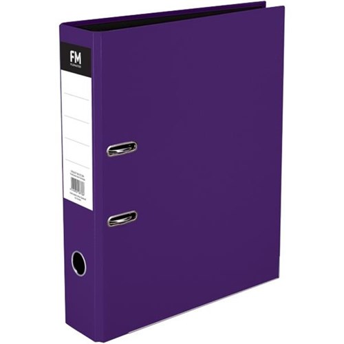 FM Vivid Lever Arch File Foolscap Purple Passion OfficeMax NZ