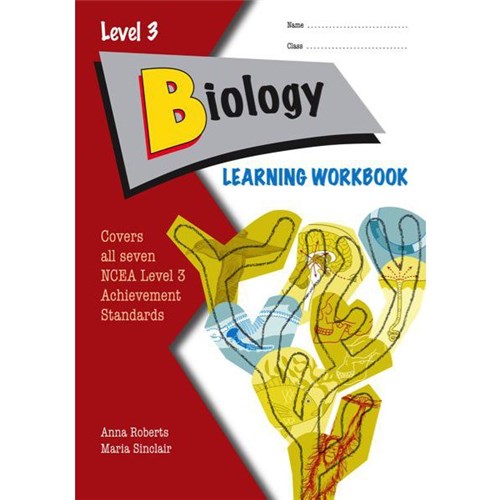 ESA Biology Learning Workbook Level 3 Year 13 9781927194768