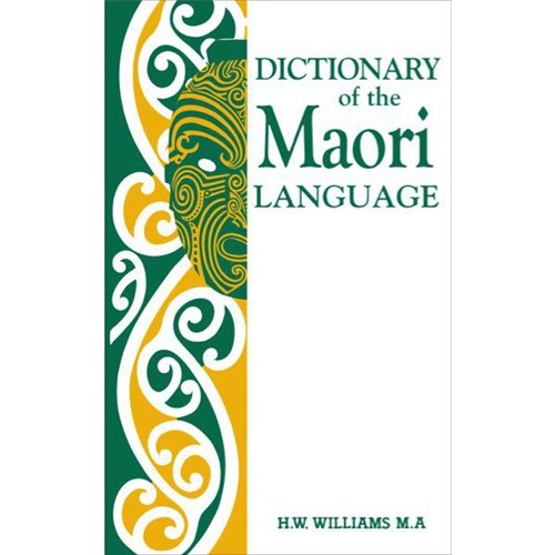 Dictionary of the Maori Language 9781869560454