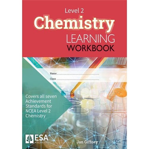 ESA Chemistry Learning Workbook Level 2 Year 12 9781988586007