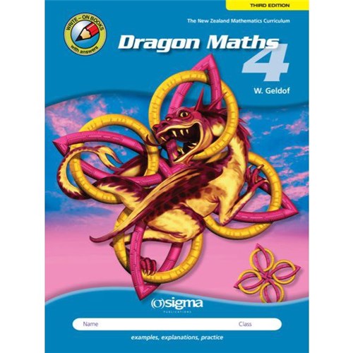 NZMC Dragon Maths 4 Workbook Year 6 9781877567735