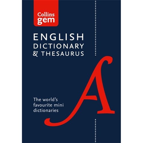 Collins Gem Dictionary & Thesaurus 9780008141714