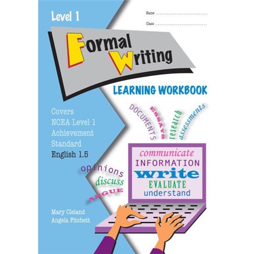 ESA Formal Writing 1.5 Learning Workbook Level 1 9780908315741