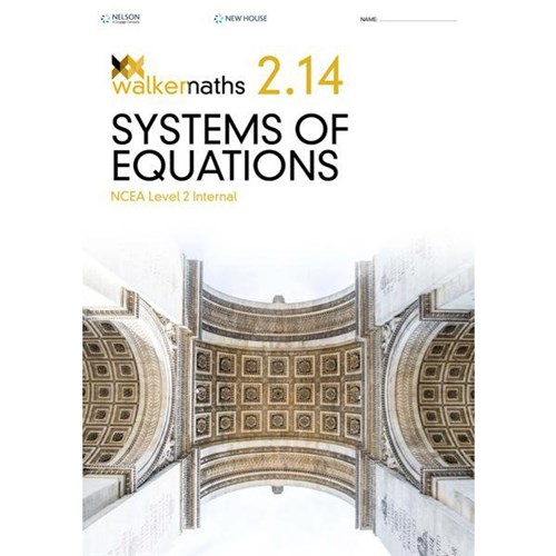 Walker Maths 2.14 Systems of Equations 9780170416009