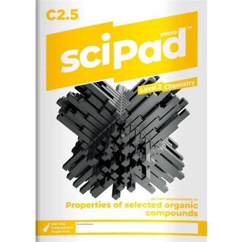 sciPAD AS 2.5 Chemistry Level 2 9780995105447