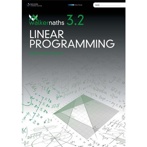 Walker Maths 3.2 Linear Programming Level 3 Workbook 9780170389396