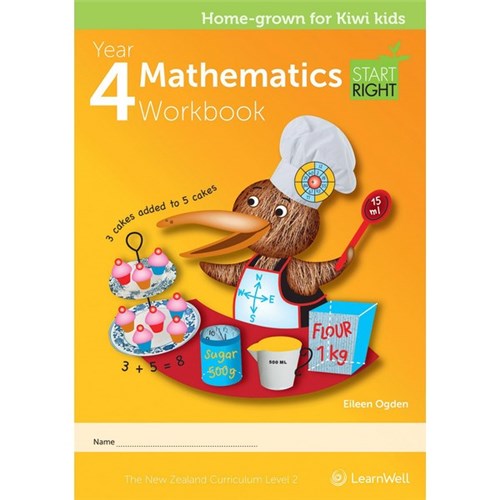 Start Right Mathematics Workbook Year 4 9781990015823