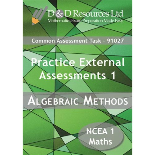 D&D Resources Ltd Algebraic Methods (91027) 9780987657800