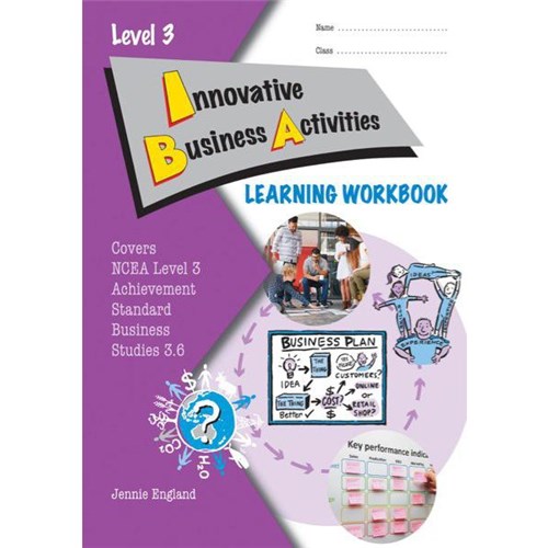 ESA Innovative Business Activities 3.6 Learning Workbook Level 3 9780908340460