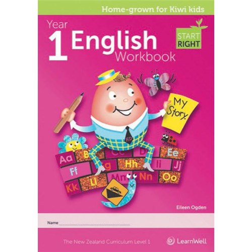 Start Right English Workbook Year 1 9781990015632