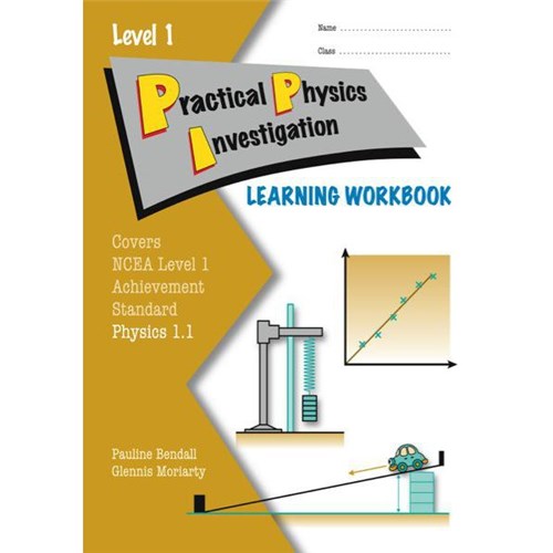 ESA Practical Physics Investigation 1.1 Learning Workbook Level 1 9780908340569
