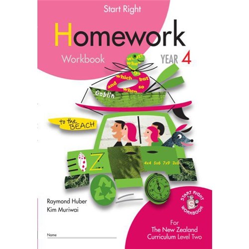 Start Right Homework Workbook Year 4 9781990015748