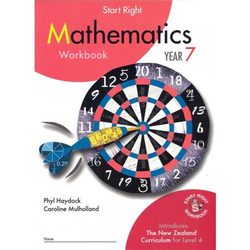 Start Right Mathematics Workbook Year 7 9781990015854