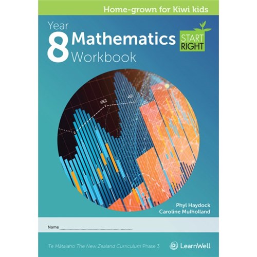 Start Right Mathematics Workbook Year 8 9781991107664
