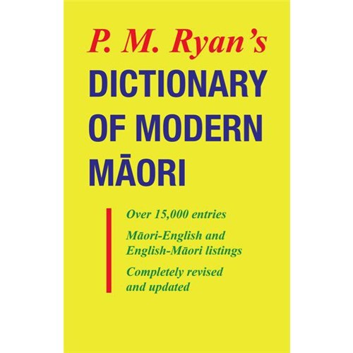Dictionary of Modern Maori 9780868635699