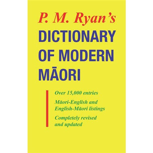 Dictionary of Modern Maori 9780868635699