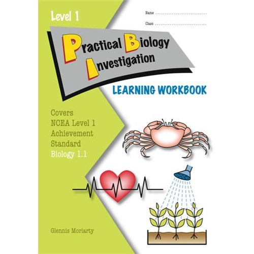 ESA Practical Biology Investigation 1.1 Learning Workbook Level 1 9780908340675