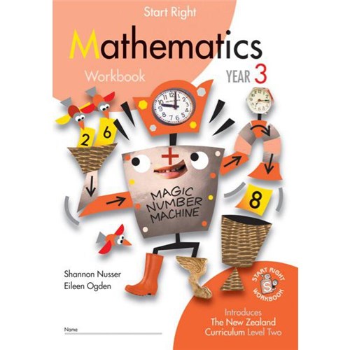Start Right Mathematics Workbook Year 3 9781990015816