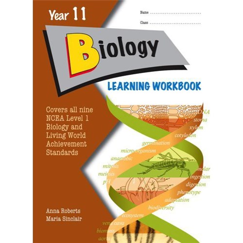 ESA Biology Learning Workbook Level 1 Year 11 9781877530609