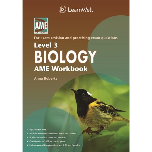 AME Biology Workbook NCEA Level 3 9781991107169