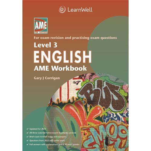 AME English Workbook NCEA Level 3 9781991107206