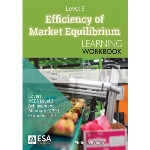 Efficiency Of Market Equilibrium 3.1 Level 3 Learning Workbook 9781988586953
