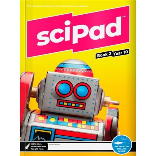 sciPAD Junior Science Workbook Year 10 9780473192020