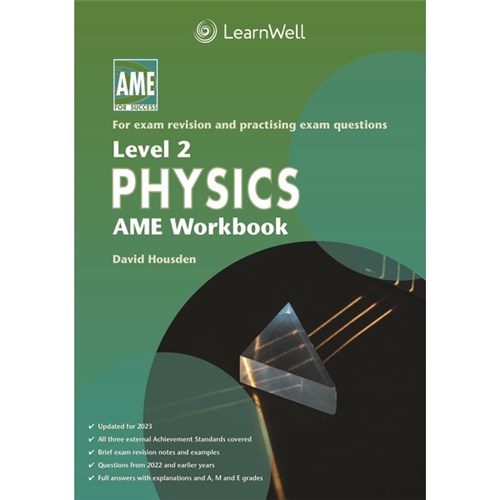 AME Physics Workbook NCEA Level 2 9781991107145
