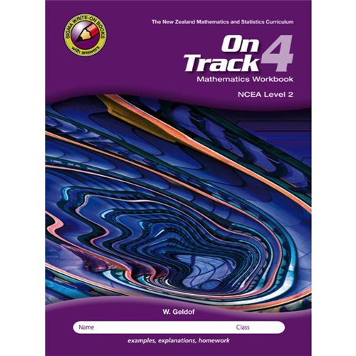 On Track 4 Mathematics Workbooks Level 2 Year 12 9781877567148