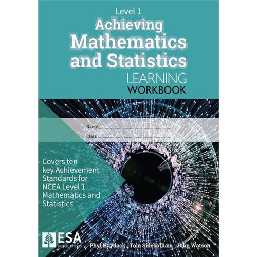 ESA Achieving Mathematics & Statistics Learning Workbook Level 1 (New Edition) 9780947504977