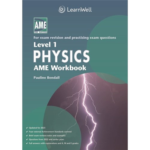 AME Physics Workbook NCEA Level 1 9781991107060