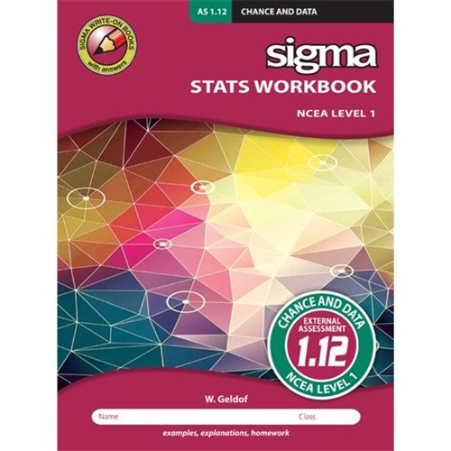 Sigma 1.12 Maths Chance & Data Level 1 9781877567636