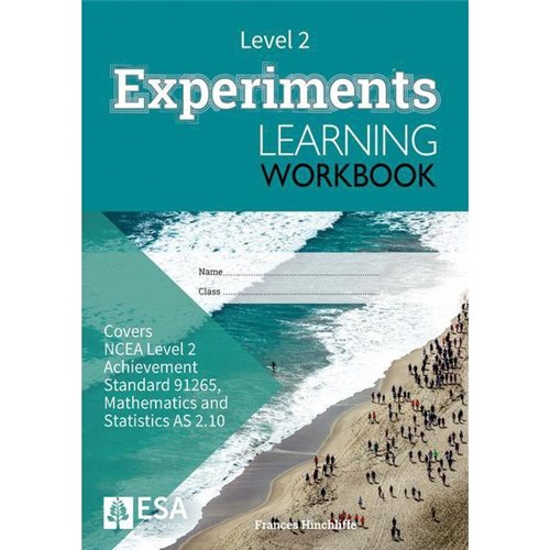 ESA Maths 2.10 Experiments Learning Workbook 9781988586632