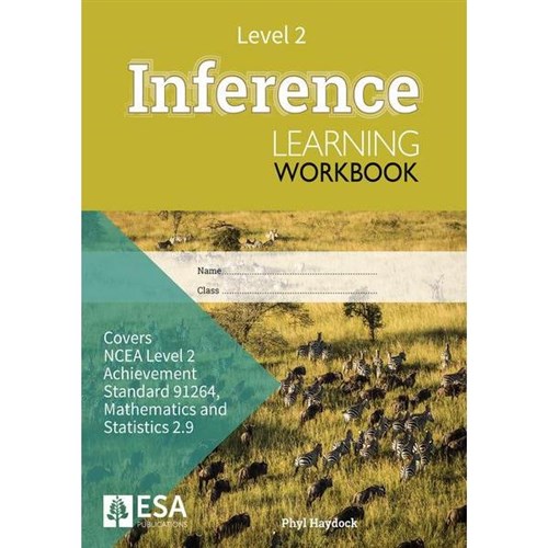 ESA Maths 2.9 Inference Learning Workbook 9781988586656