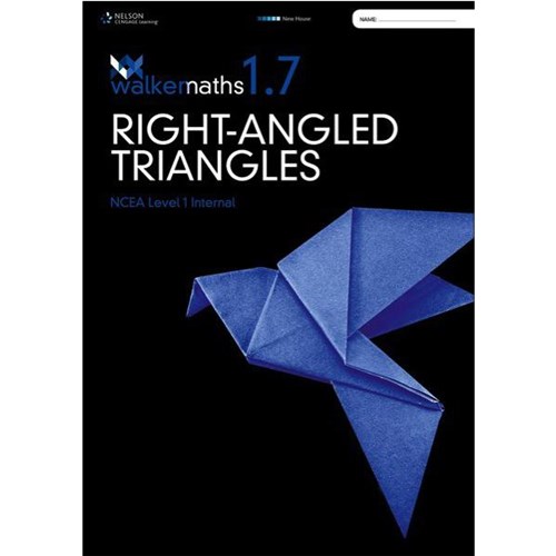 Walker Maths 1.7 Right-Angled Triangles Workbook 9780170371629