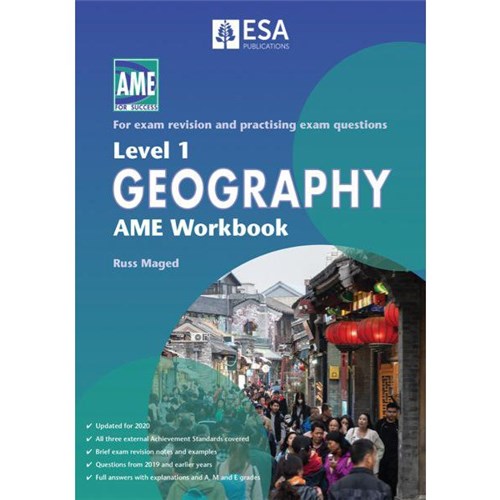 AME Geography Workbook NCEA Level 1 9781990038082