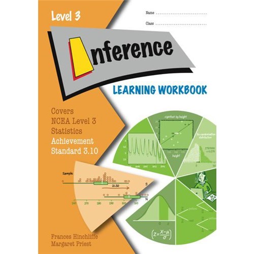 ESA Maths 3.10 Inference Learning Workbook Level 3 Year 13 9781990015410