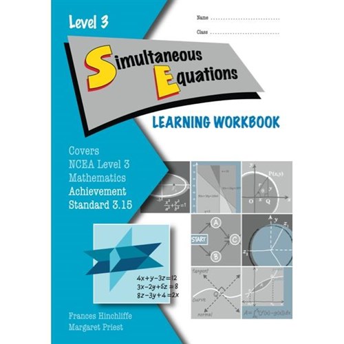 ESA Maths 3.15 Simultaneous Equations Learning Workbook Year 3 Level 13 9780908315970