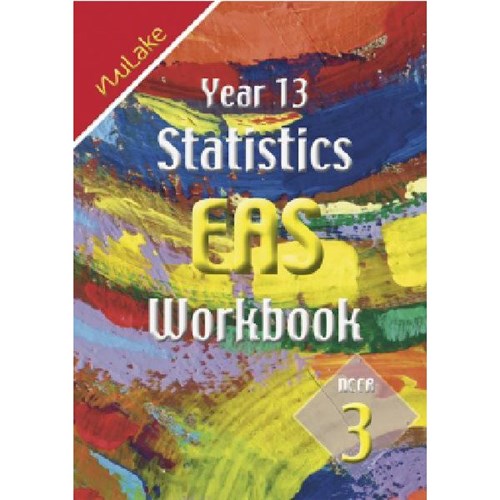 NuLake Mathematics EAS Statistics Workbook Level 3 Year 13 9781927164358