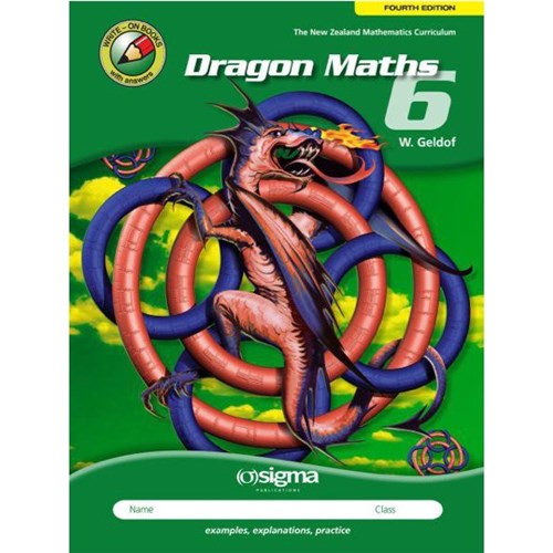 Dragon Maths 6 Workbook Year 8 9781877567780