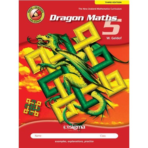 NZMC Dragon Maths 5 Workbook Year 7 9781877567742