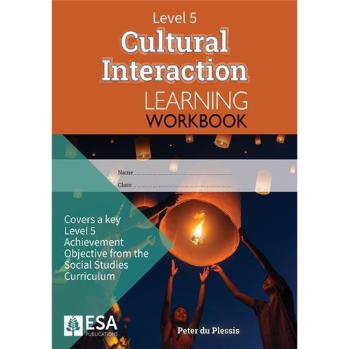 ESA Social Studies Cultural Interaction Learning Workbook 9781988586083