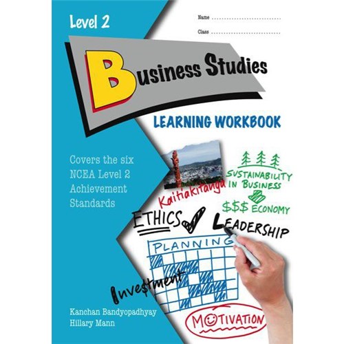 ESA Business Studies Learning Workbook Level 2 Year 12 9781927297230