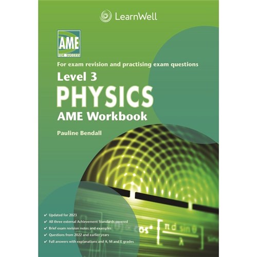 AME Physics Workbook NCEA Level 3 9781991107213