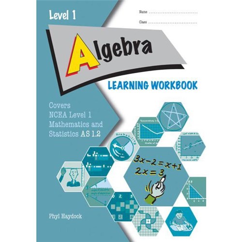 ESA Maths 1.2 Algebra Learning Workbook 9780908340477