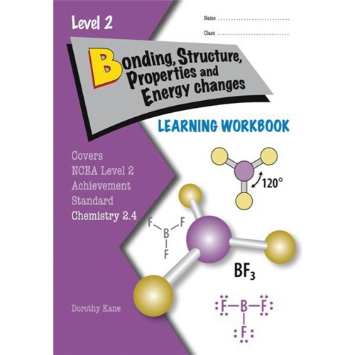 ESA Bonding Structure Properties & Energy Changes 2.4 Learning Workbook Level 2 9780908340118