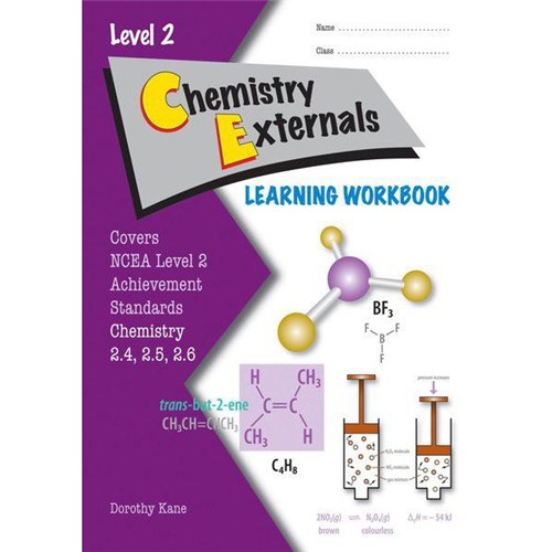 ESA Chemistry Externals 2.4 / 2.5 / 2.6 Learning Workbook Level 2 9780908340095