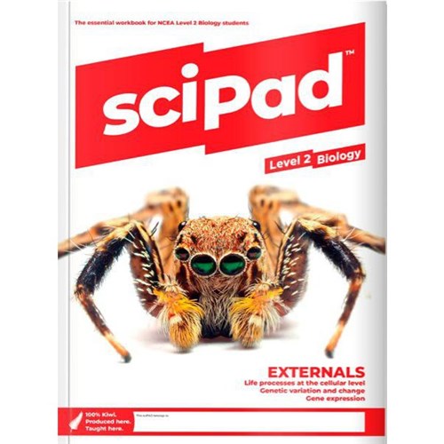sciPAD External Biology Workbook Level 2 9780992260415