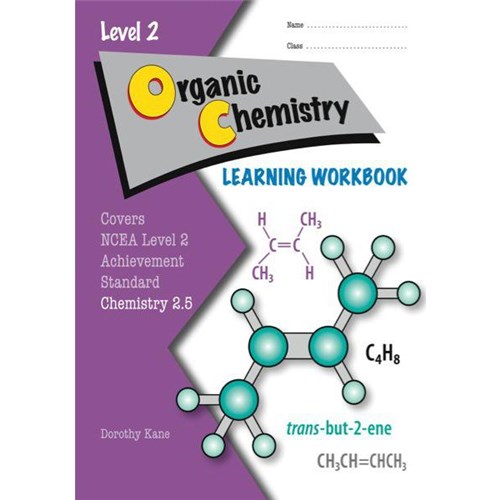 ESA Organic Chemistry 2.5 Learning Workbook Level 2 9780908340125