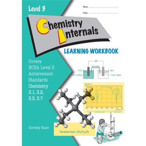 ESA Chemistry Internals 3.1 / 3.2 / 3.3 / 3.7 Learning Workbook Level 3 9780908340286